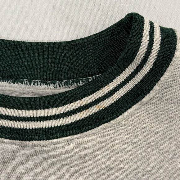 Vintage Marshall Thundering Herd Sweatshirt Mens Large Gray College Football 90s - Picture 7 of 8